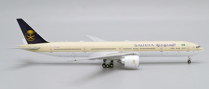 พร้อมสต็อก JC Wings 1: 400 Saudi Airlines B777-300ER HZ-AK38 โมเดลเครื่องบินโลหะผสมโมเดลรถรุ่นลิมิเต