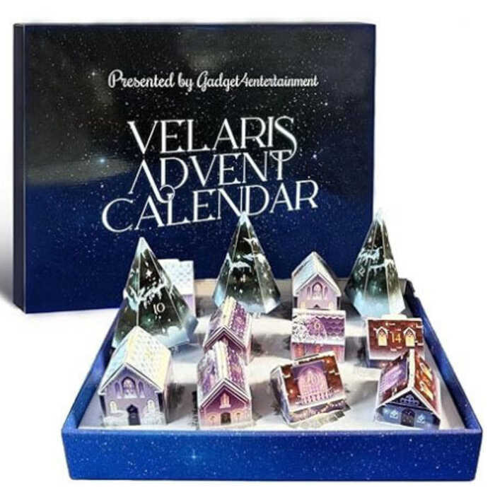 Veris Advent Calendar Christmas Advent Calendar Countdown 12 Days Mystery Box