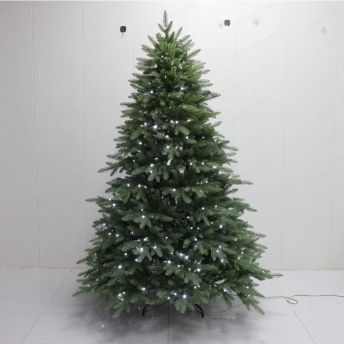 4 feet 5 feet 6 feet 7 feet, no odor artificial pre-installed lights, all PE simulated Christmas tr