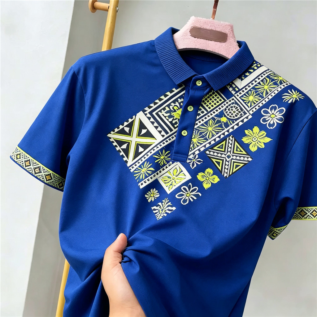 2026 Aidilfitri สบายและใช้งานได้จริงเสื้อโปโลสีล่าสุด Skim Vibrant Lime ทําให้ง่ายแบบดั้งเดิม Badick