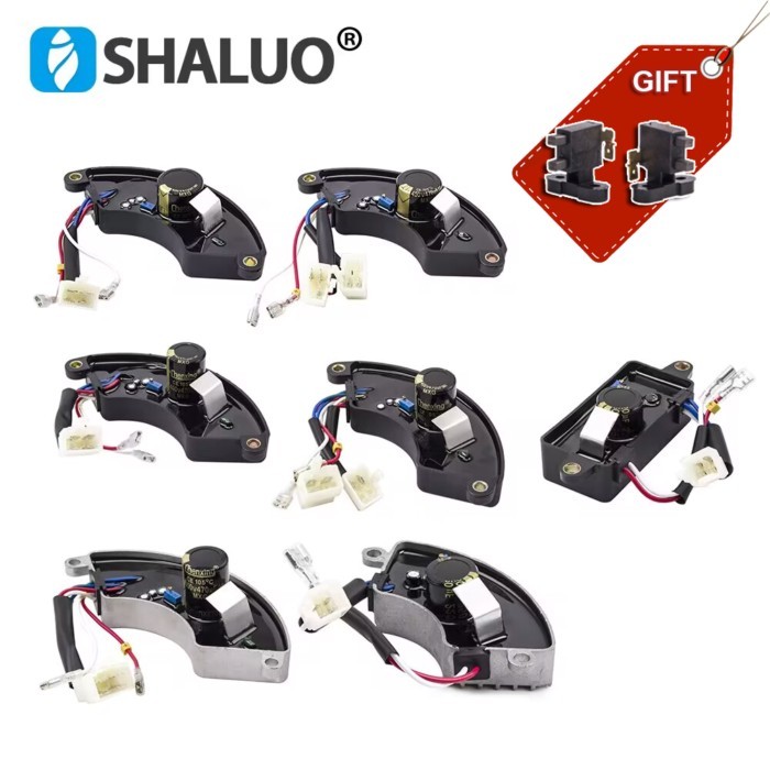 2KW 3KW 5KW 6KW 7KW 8KW AVR Generator Automatic Voltage Regulator Stabilizer Single Three Phase For