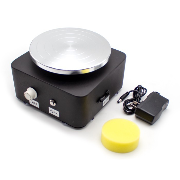 Electric Pottery Wheel Machine For Art Crafts Ceramics Clay Pottery Tools MINI Pottery Turntable 0-
