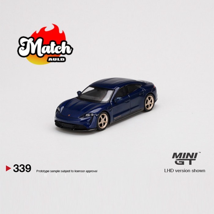 MINIGT 1: 64 Porsche Porsche Taycan Turbo S 339 โมเดลรถอัลลอย