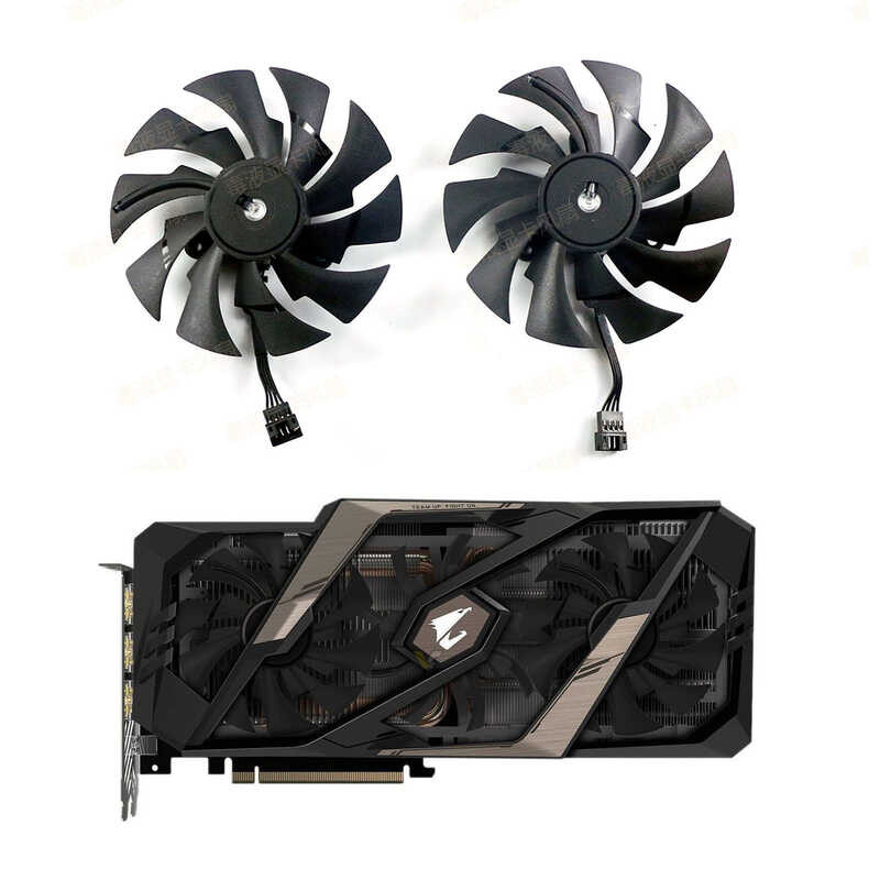 GIGABYTE GIGABYTE 2060s 2070 2070s 2080 2080s 2080ti AORUS พัดลมการ์ดกราฟิก