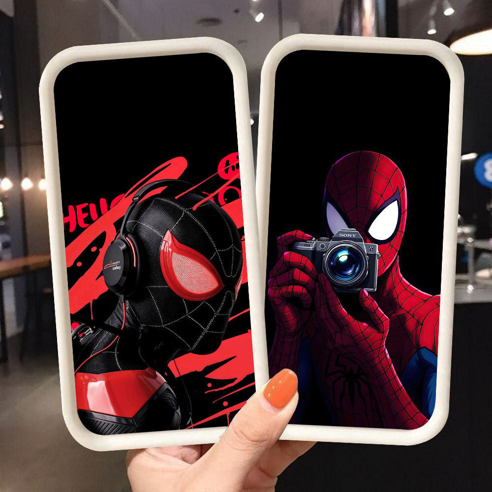 CK-76 Marvel Spider เคสกันกระแทกสําหรับ Xiaomi Redmi 13C 14 13T 14T A2 A1 K60 Ultra Poco C65 M4 Pro