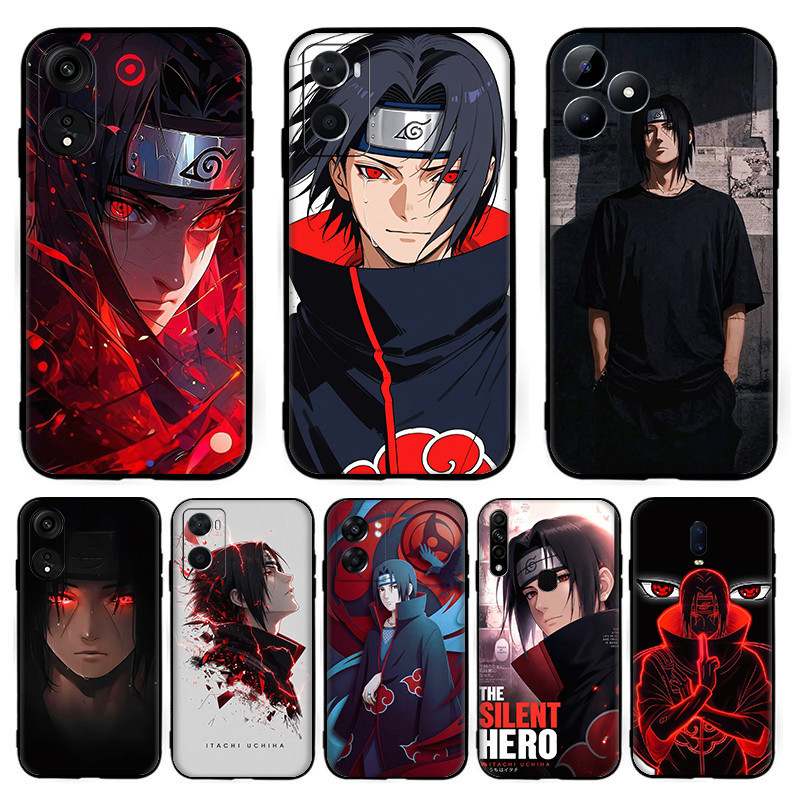 สําหรับ OPPO A57E A58 A58X A59 F1s A60 A74 A76 A77 F3 A78 A79 KDR16 อะนิเมะ Naruto itachi uchiha ปลอ