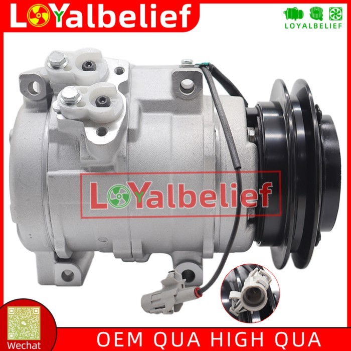 10S17C AC Compressor PV1 For Toyota Prado 120 Series KZJ120R DIESEL 3.0 1KZ-FE 4471805400 883106A15