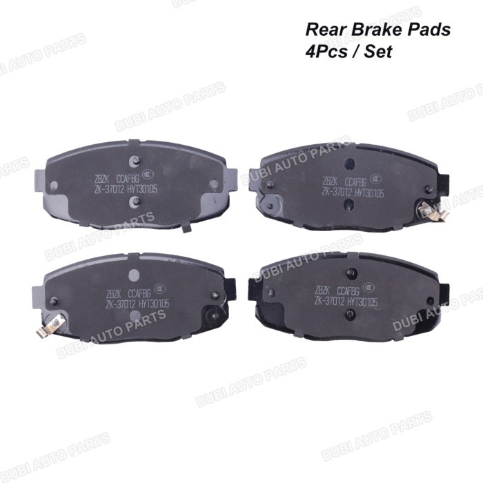 Rear Brake Pads Set For BYD QIN Pro 1.5L 1.5T YUAN EV360 EV535 2018- DONGFENG FORTHING THUNDER EV Y