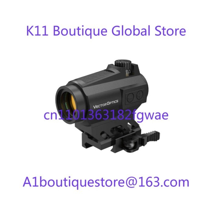 New Arrival Vector Optics Maverick-II Plus 1x22 SOL  Tactical Solar Power Red Dot Sight Scope
