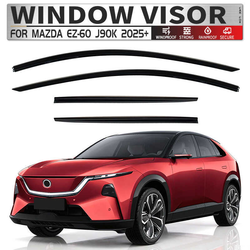 เหมาะสําหรับ MAZDA EZ-60 ที่บังแดดแบบฝนและฝน MAZDA EZ-60 ที่บังแดดหน้าต่าง