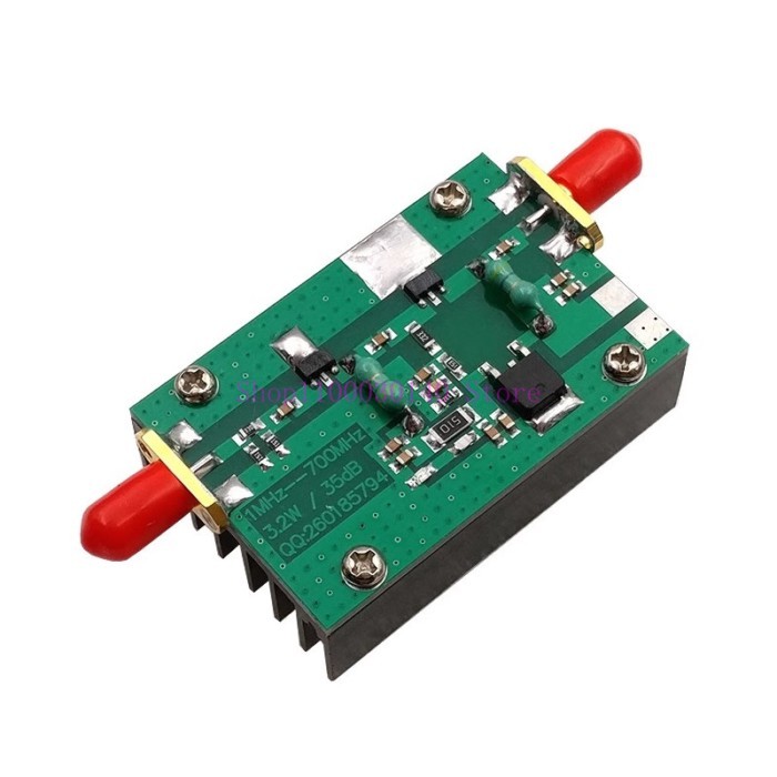1MHz-700MHZ 3.2W amplifier HF FM FM transmitter, broadband RF power amplifier high frequency