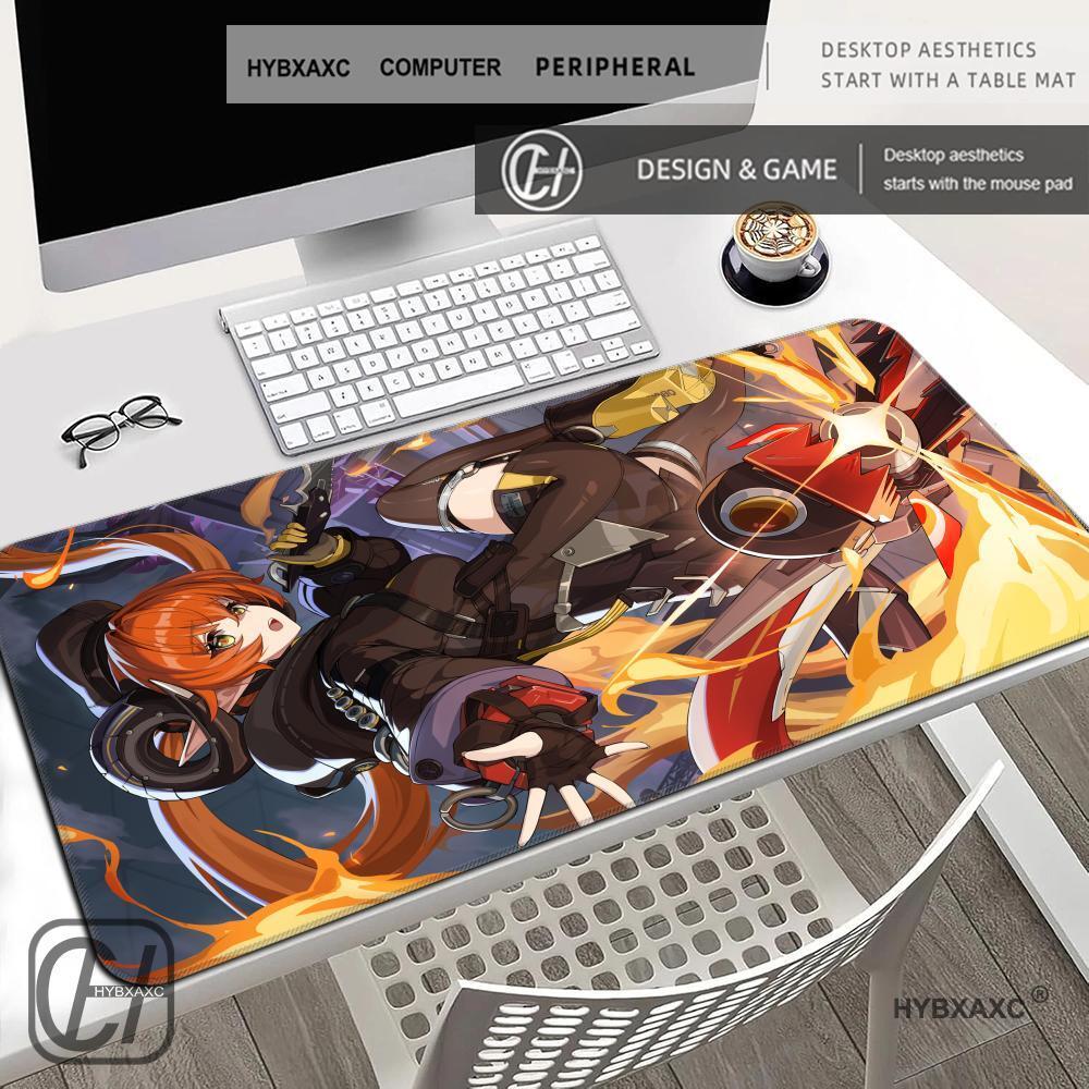 HYBXAXC ใหม่ ZZZ แผ่นรองเมาส์น่ารัก Orphie Mousepad ZZZERO โต๊ะ Zenless Zone Zero คีย์บอร์ดอะนิเมะกา