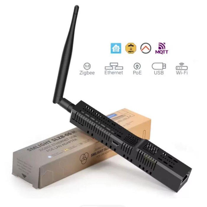 SMLIGHT SLZB-06M Zigbee 3.0 To Ethernet USB WiFi Gateway with PoE Coordinator