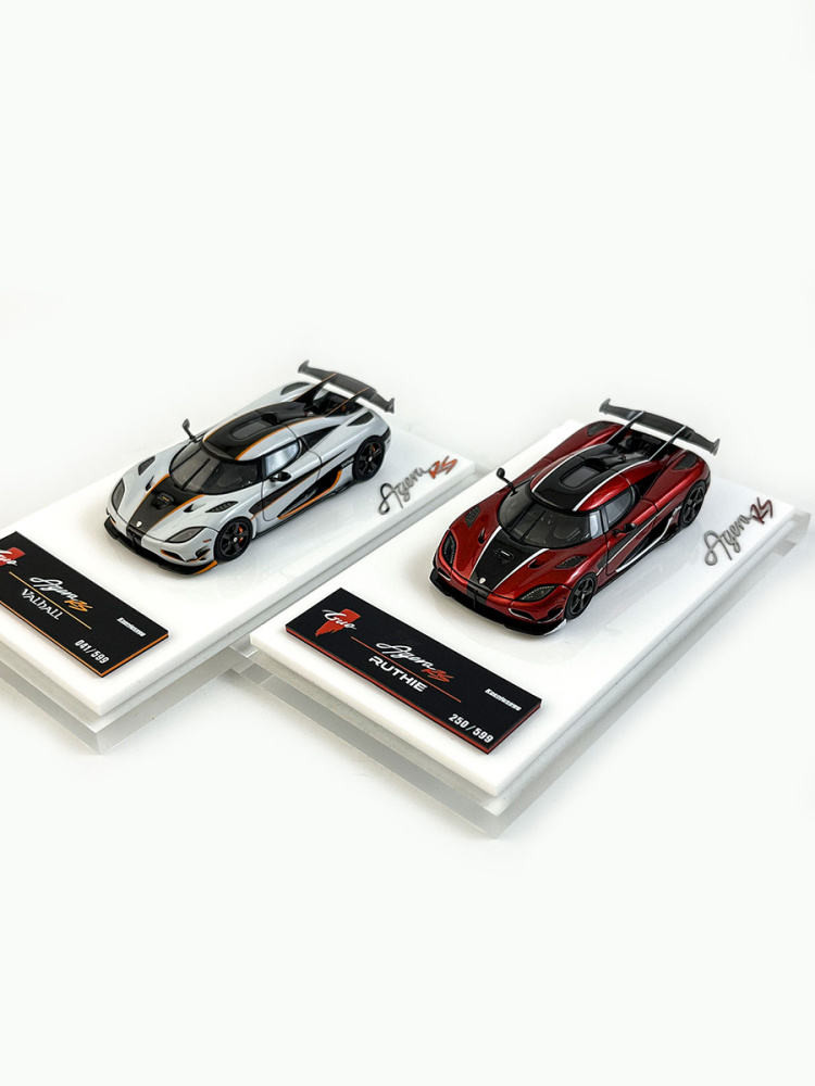 Koenigsegg Agera RS เรซิ่นรถคอลเลกชันเครื่องประดับ Limited Edition รถรุ่น
