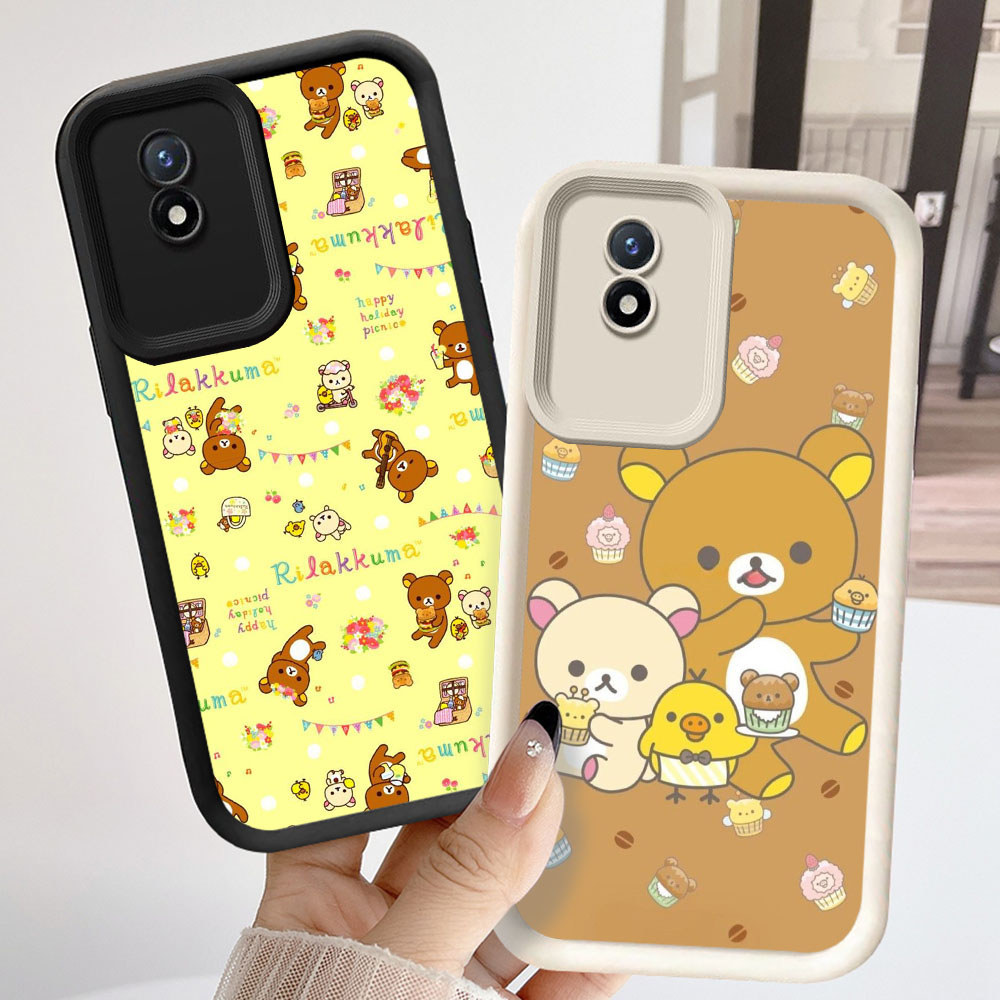 เคสป้องกันสําหรับ VIVO Y02 V30E Y02t V30 Y02a Pro 5G กรณี NR26 Rilakkuma