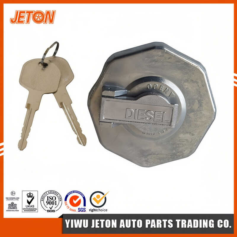 เหมาะสําหรับ Isuzu NPR75 NQR75 700P พร้อมตัวล็อคฝาถังน้ํามันพร้อมกุญแจ 8981460100