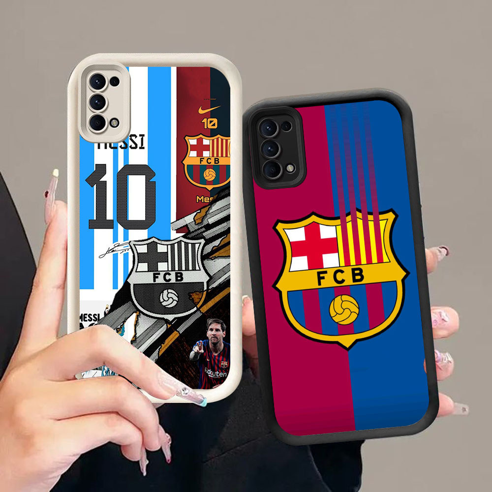 CK-42 Barcelona Football ClubปลอกกันกระแทกสําหรับOPPO A5 A5i Reno 4 5 6 ค้นหาX3 Lite Realme C65 Narz