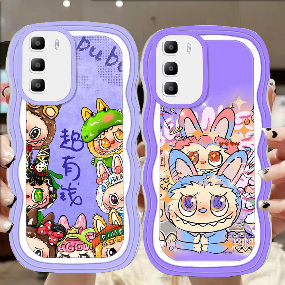 A-1 Labubu TPU Casing สําหรับ Realme C65 14X C71 C75 เคสใส