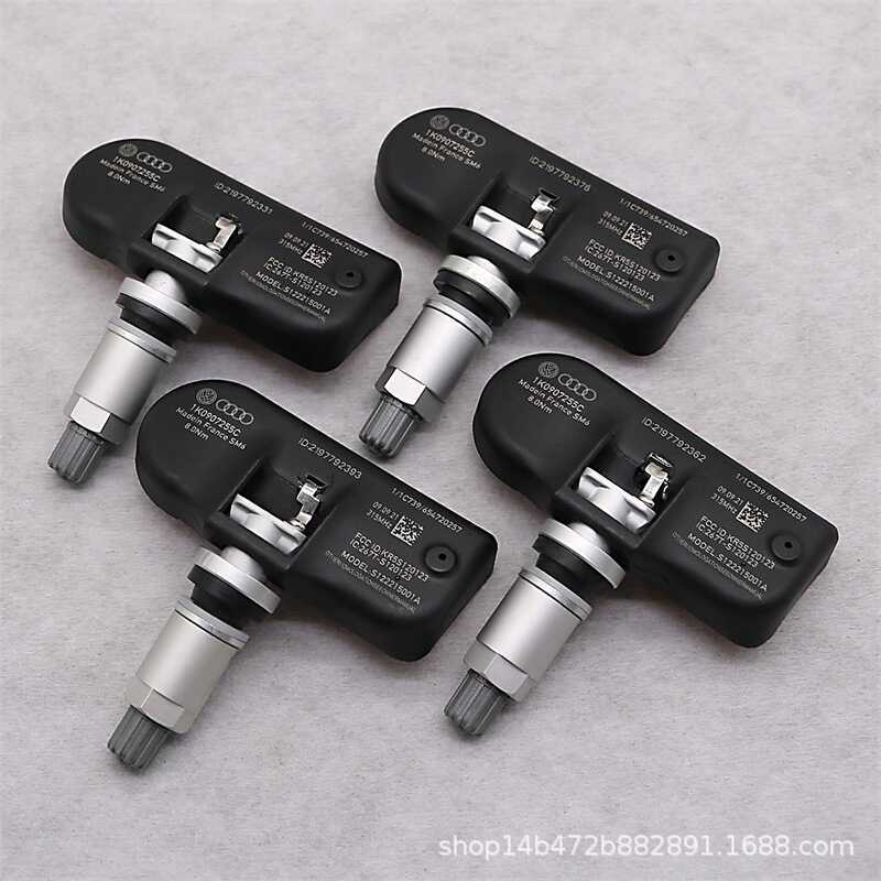 เซ็นเซอร์ความดันยาง 1 K 0 9 7 2 5 C เหมาะสําหรับ Volkswagen Audi Car T PM S การตรวจสอบล้อ