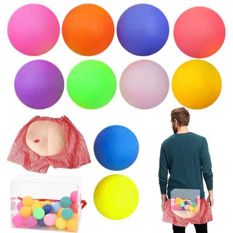 Pong Toys Family Shaking Swing Balls Party เกมกลางแจ้งแม่ลูก Yard Pingpong กิจกรรมสําหรับเด็กผู้หญิง