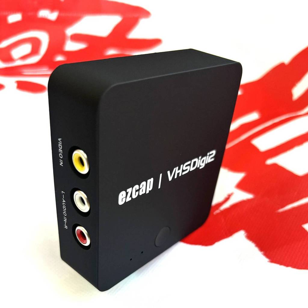 EZCAP181 อัพเกรด Ezcap181p VHS Digitizer AV Recorder การ์ดจับภาพวิดีโอ DVD กล่องทีวีการบันทึก USB U 