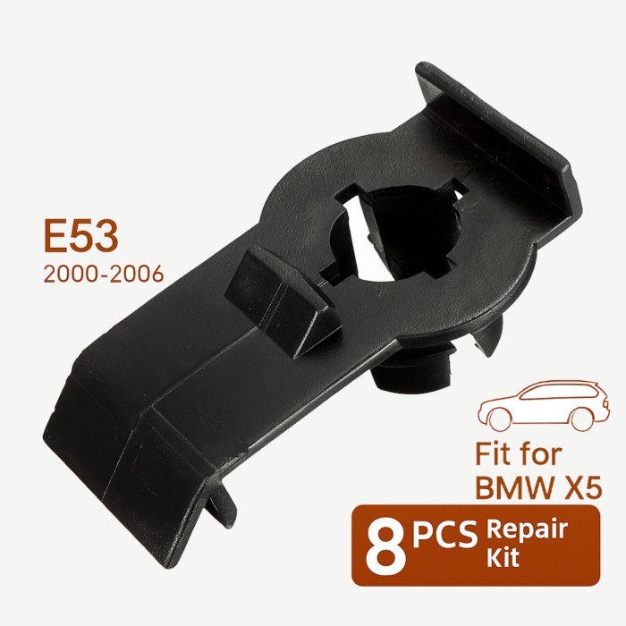 8PCS Window Regulator Clip Brackets For BMW X5 E53 3er E46 51338254781 Front Left Right Repair Kit