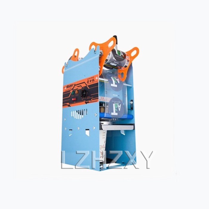 9.5CM Commercial Cup Sealing Machine Manual Pressure Sealing Machine Beverage Cup Sealer Coffee/Bub