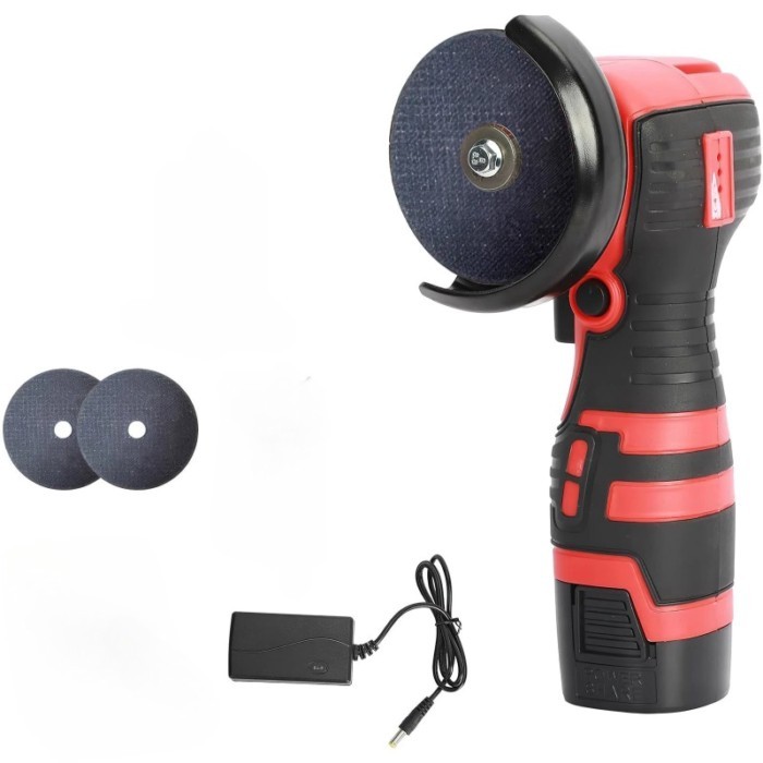 16.8V Brushed Angle Grinder Set for Household Use Multifunctional Mini Angle Grinder Lithium Batter