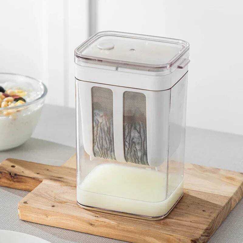 C Greek Yogurt Maker Yogurt Filter Stainless Steel Strainer Whey Separation Tools Cheese Seperator