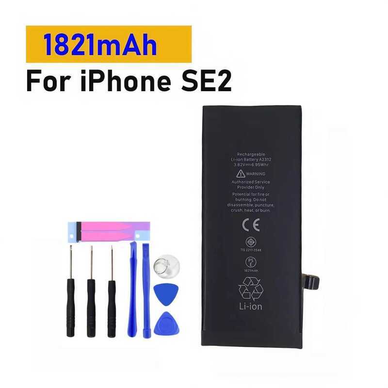 สำหรับ Iphone 2 SE 3 2020 2022 5G Sm-G781 A2275 A2296 A2595 แบตเตอรี่โทรศัพท์สำรอง 1821Mah 2018Mah