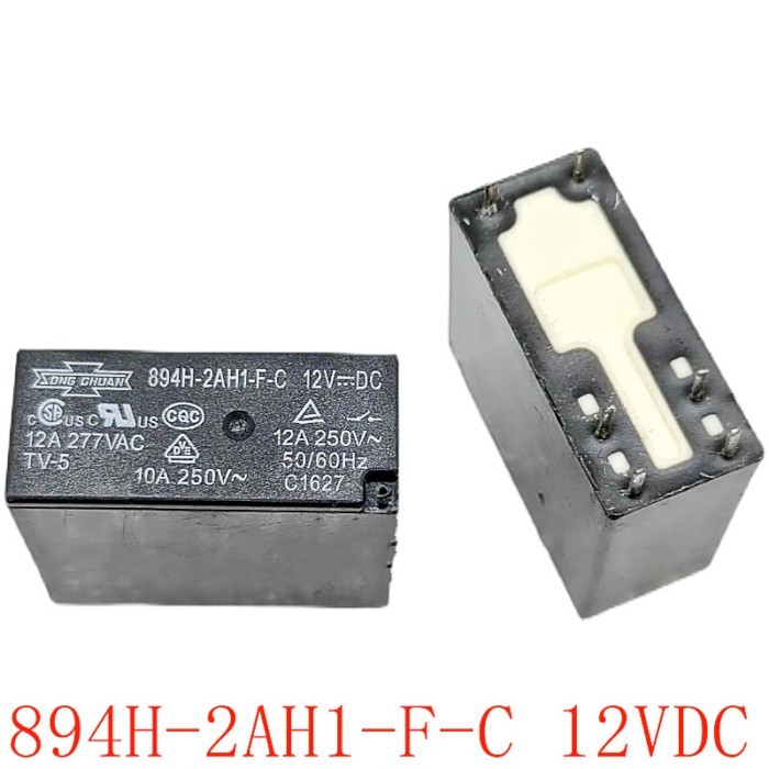 5PCS/lot 100% Original New Relay 894H-2AH2-F-C 12V 894H-2AH1-F-C 12VDC 894H 2AH2 F C 12VDC  894H 2A