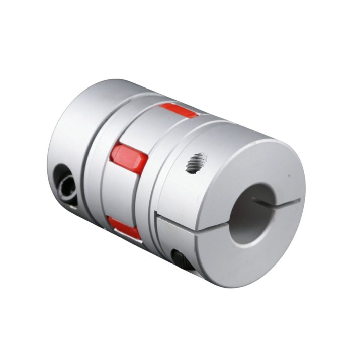 Flexible Jaw Shaft Coupling Clamp Style Jaw Spider Shaft Aluminium Alloy Coupling