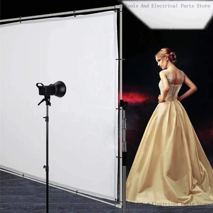 2X2.1M Portable Diffuser Reflector Frame Light Modifier Panel Scrim Film Television Advertising