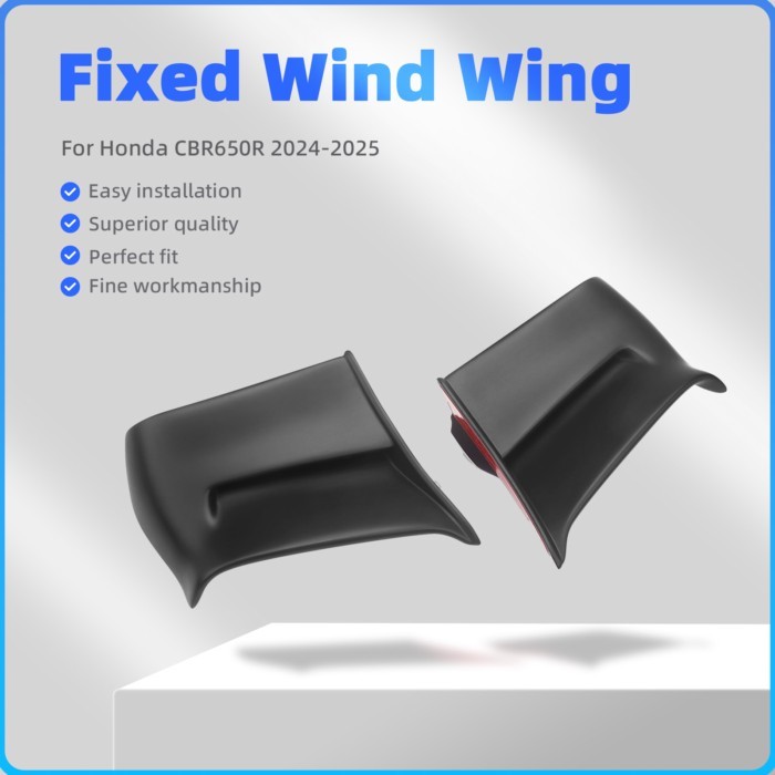 For Honda CBR650R CBR 650R cbr650r cb650 2024-2025 2024 2025 Motorcycle side spoiler fixed wing aer
