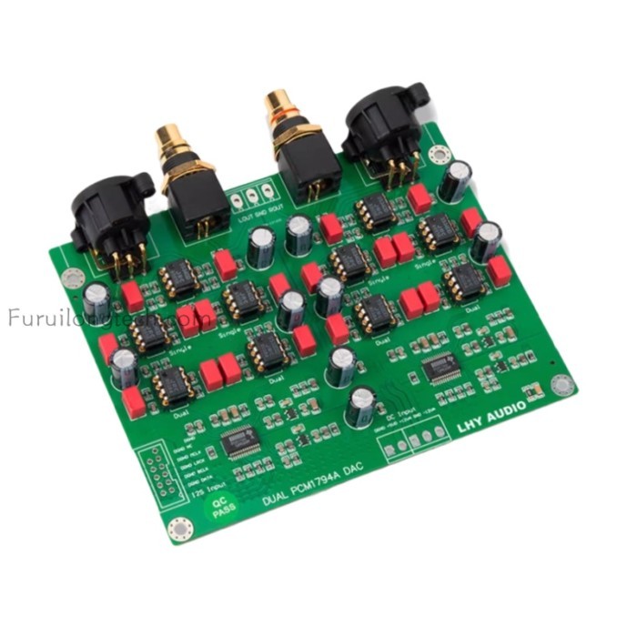 HIFI Dual PCM1794A DAC Audio 5532dd+5534dd Op AMP Decoder XLR RCA Output I2S input  Board 24Bit 192