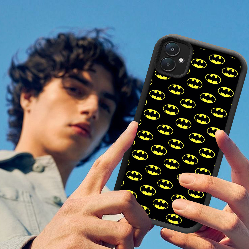 DE-4 สีดํา Batman สําหรับ Xiaomi Redmi 9C 9T K60 A1 NFC 9A 8 A2 13C 6A Ultra