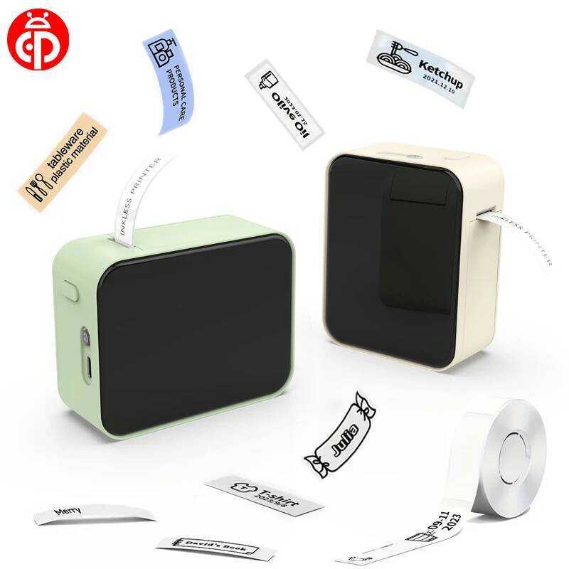Marklife P15 Mini Pocket Thermal Wireless BT Label Maker As D11 D110 D101 Labeling Sticker Printer H