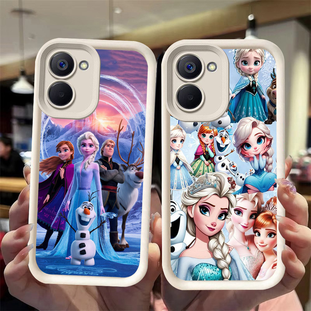 J-25 Frozen ดำขาวชมพูเคสโทรศัพท์หรับ VIVO Y28S Y36 Y27S Y27 5G