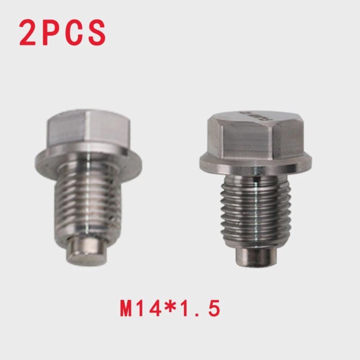 2PCS M14X1.5 M12X1.5 Low Price China Automobile Oil Drain Screw Car Oil Drain Plug