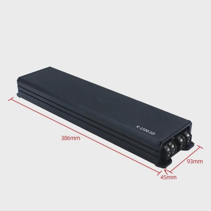 New Car Audio Modified Single-channel Mono Amplifier Digital Car Power Amplifier