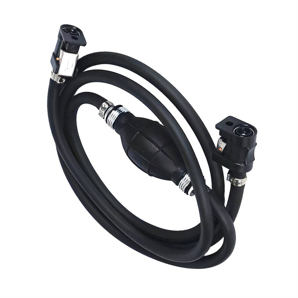 Marine Outboard Motor Boat Tank Fuel Gas Hose Line 5/16" 10FT fit สําหรับ Parkson Mariner Johnson