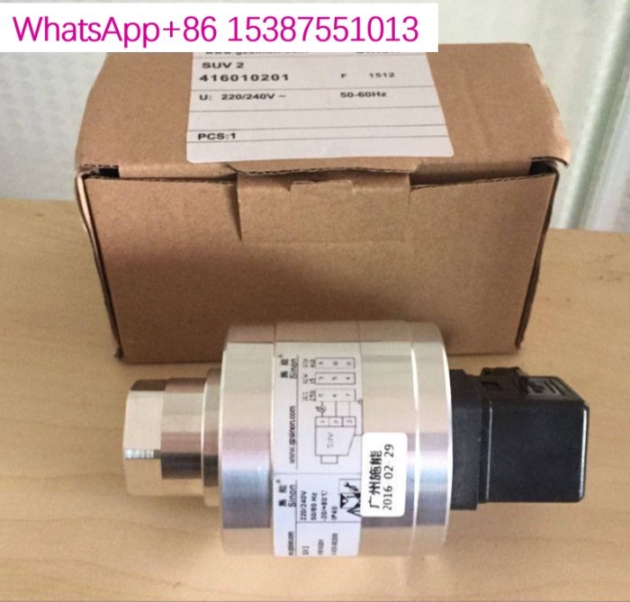 SUV2 UV probe flame detector plug-in UV