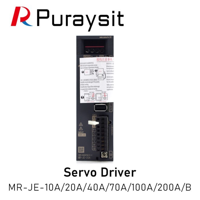 Puraysit Servo Driver MR-JE Series MR-JE-10A MR-JE-20A MR-JE-40A MR-JE-70A MR-JE-100A MR-JE-200A MR