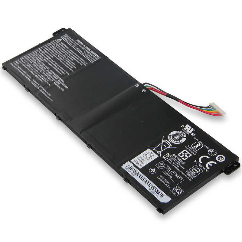 แบตเตอรี่ทดแทน Ac14b8k 3090Mah สำหรับ Acer Aspire V3 V3-111P V3-112P V5-122P V3-371 แบตเตอรี่คุณภาพ
