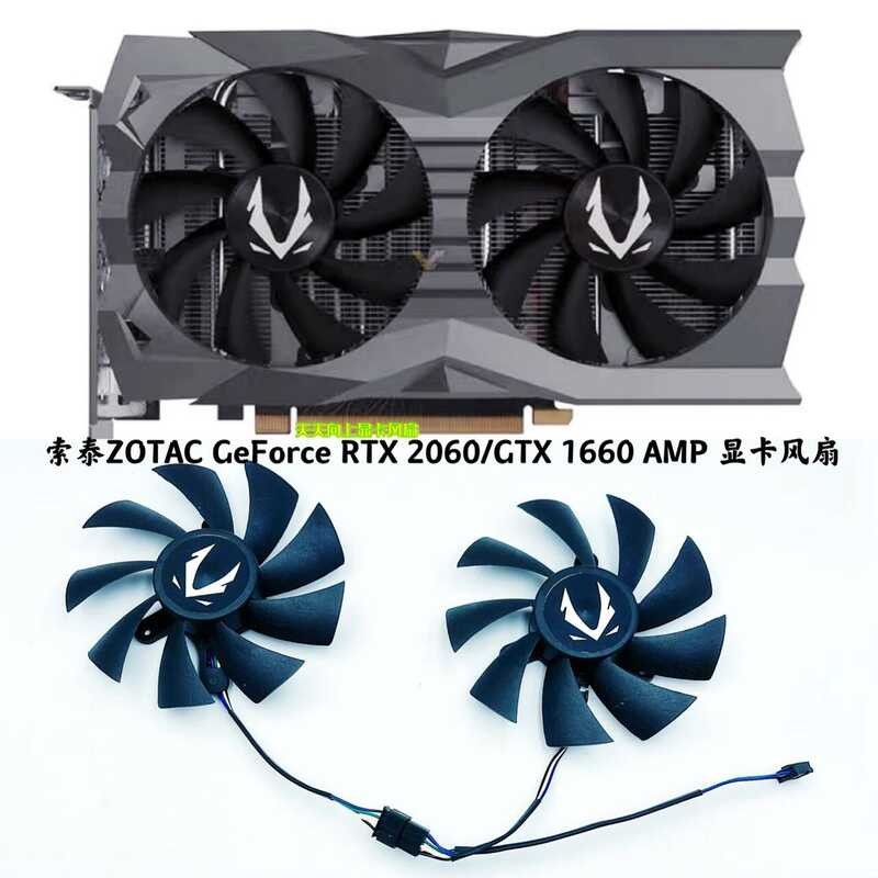 ZOTAC ZOTAC GeForce RTX 2060/GTX 1660 AMP กราฟิกการ์ดพัดลมเงียบ GA92A2H