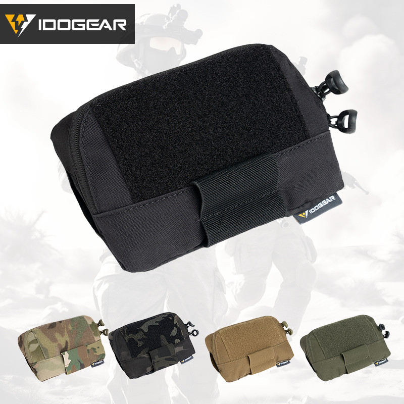 IDOGEAR ยุทธวิธีกระเป๋าคาดหน้าอก MOLLE EDC แผนที่ยูทิลิตี้ Multi-Function ยุทธวิธี Admin กระเป๋า 351