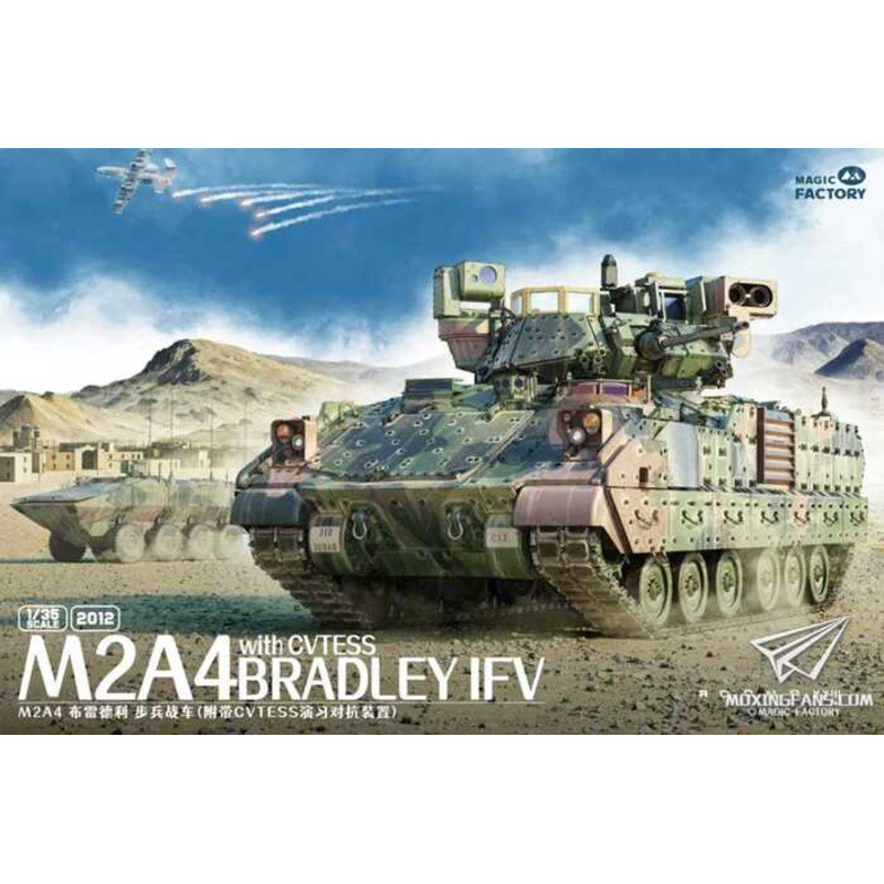Magic Factory 2012 M2A4 Bradley IFV with CVTESS 1/35 Static model kit