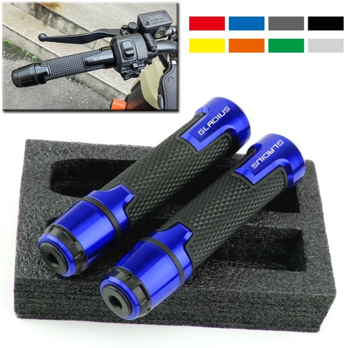 For Suzuki SFV650 SFV 650 GLADIUS models 7/8'' 22mm Motorcycle Handle ends Grips Bar Hand Handl