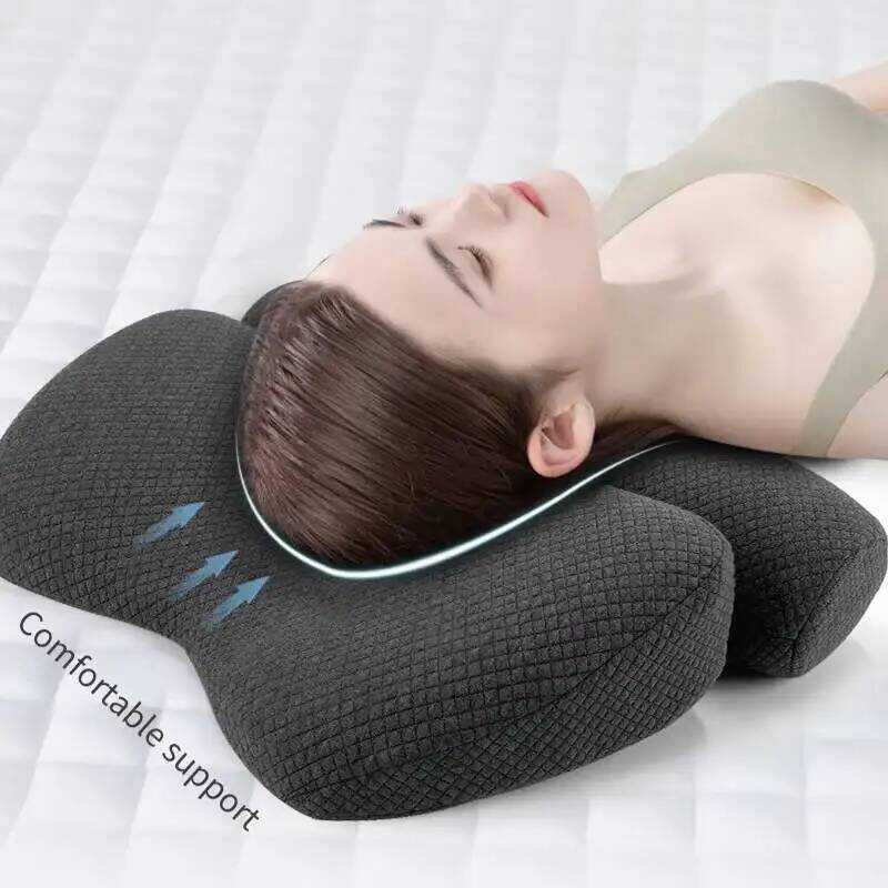 Sleep Cervical Bed Memory Foam Pillow Memory Foam Pillow For Side Sleepers Ergonomic Orthopedic Bed