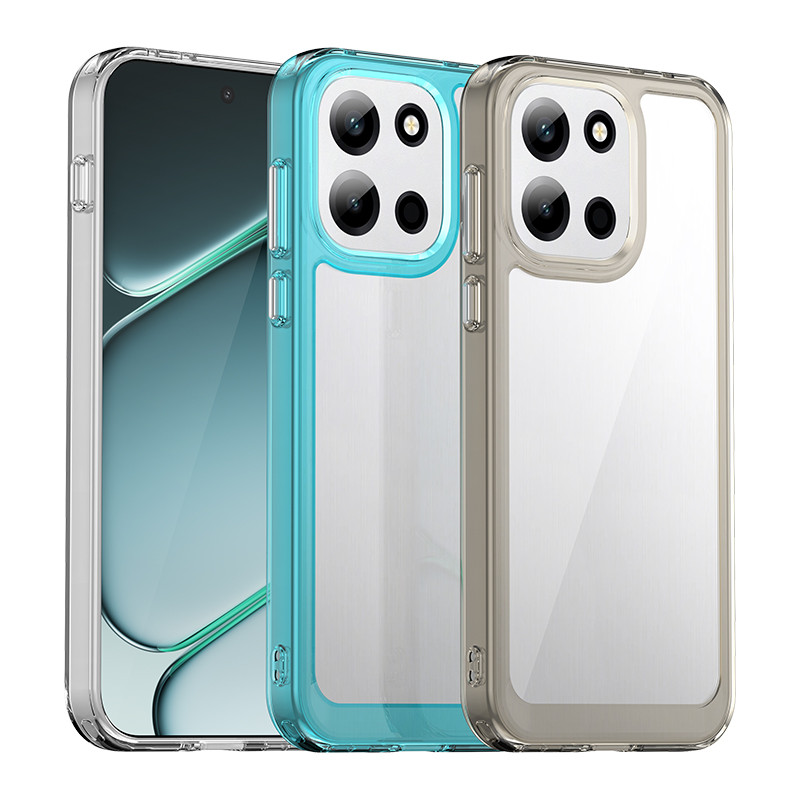หรูหราโปร่งใสเกราะกันกระแทกสําหรับ OnePlus Turbo 6 6V OnePlus 15 15T 15R 13 13T 13R 13S Clear กันชนป
